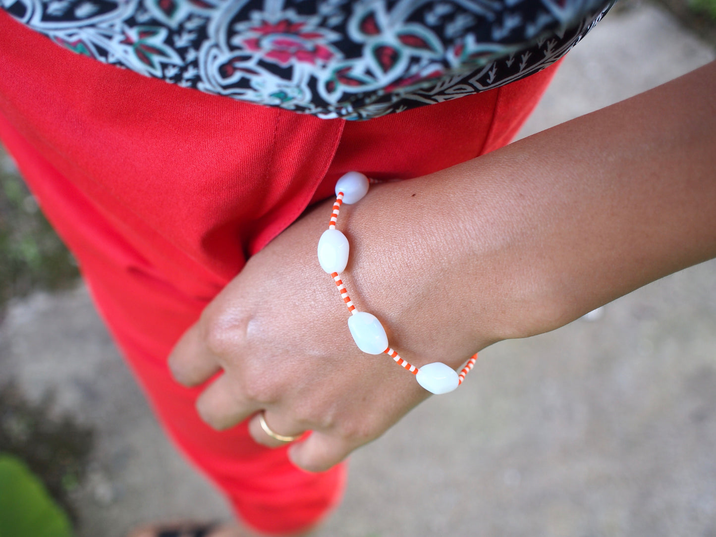 NOSTALGIA ONLY BR_Orange x WHT*
