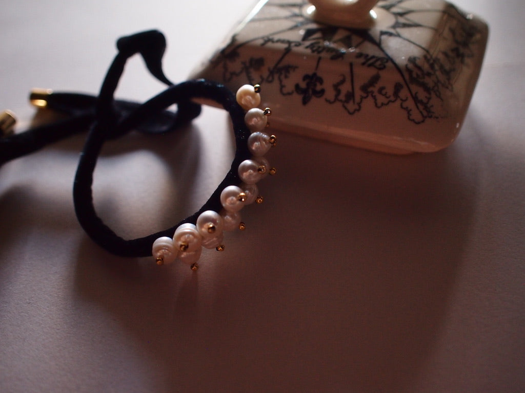 &RINA Plenty pearl Ribbon Bracelet