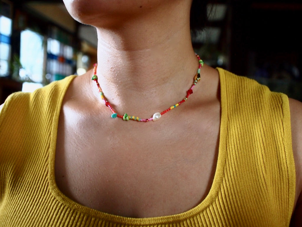 NOSTALGIA ONLY NC_Multi red Hanging heart*
