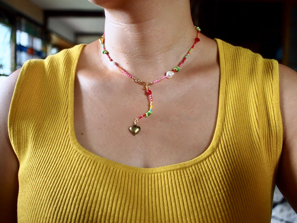 NOSTALGIA ONLY NC_Multi red Hanging heart*