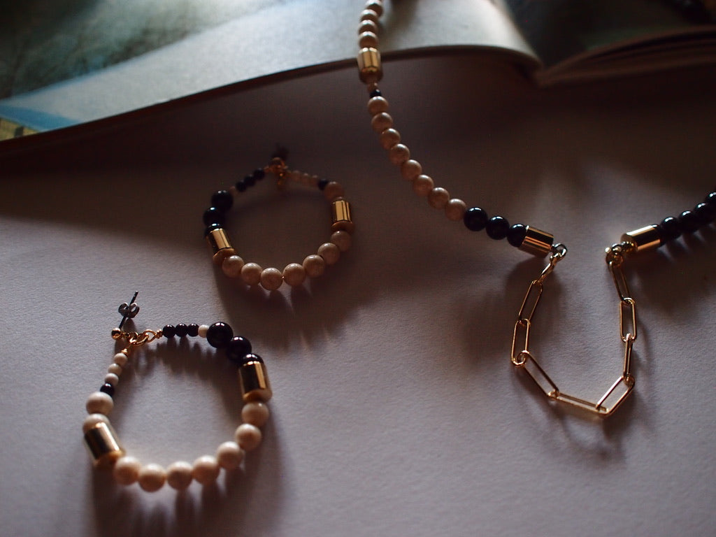 &RINA Stone Wire PE/CE_Ivory