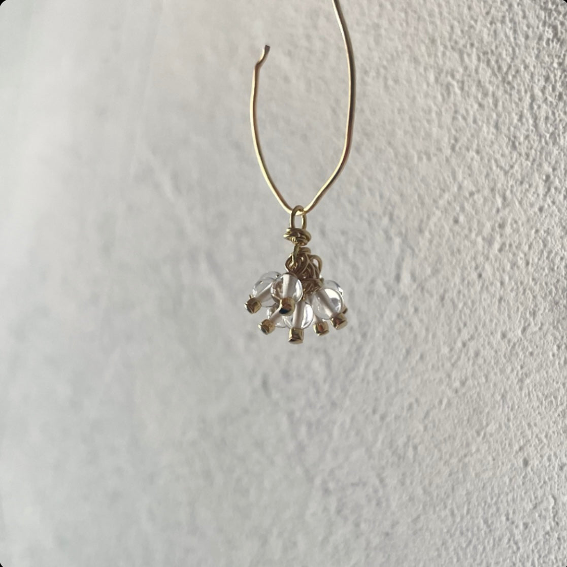 CHARM_ 水晶 _s Gold / Silver