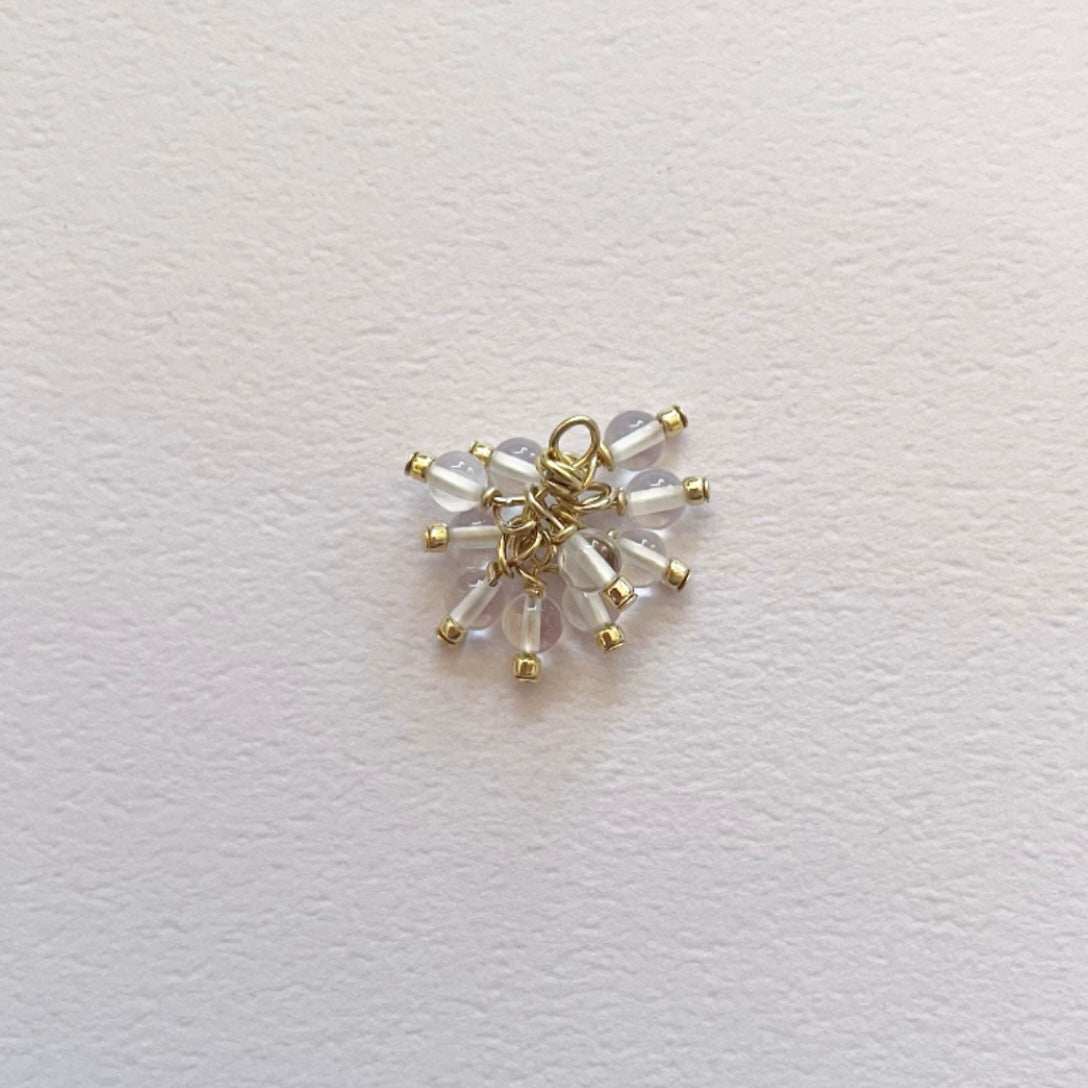 CHARM_ 水晶 _s Gold / Silver