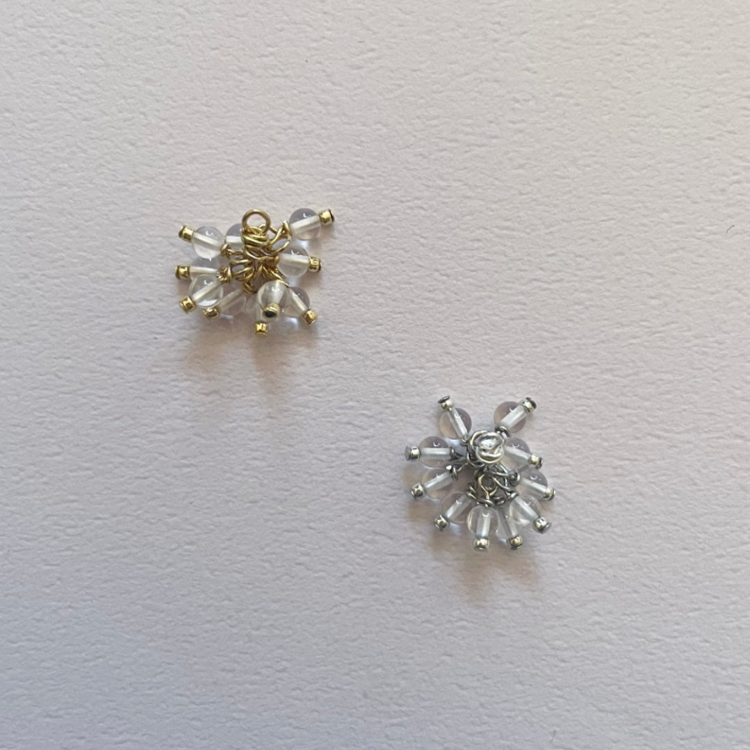 CHARM_ 水晶 _s Gold / Silver