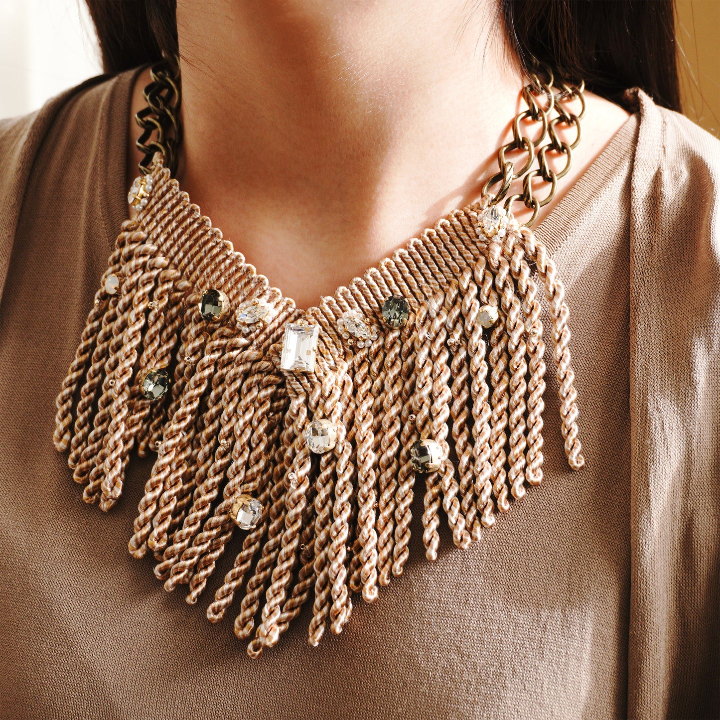 TURKISH WIND FRINGE NECKLACE