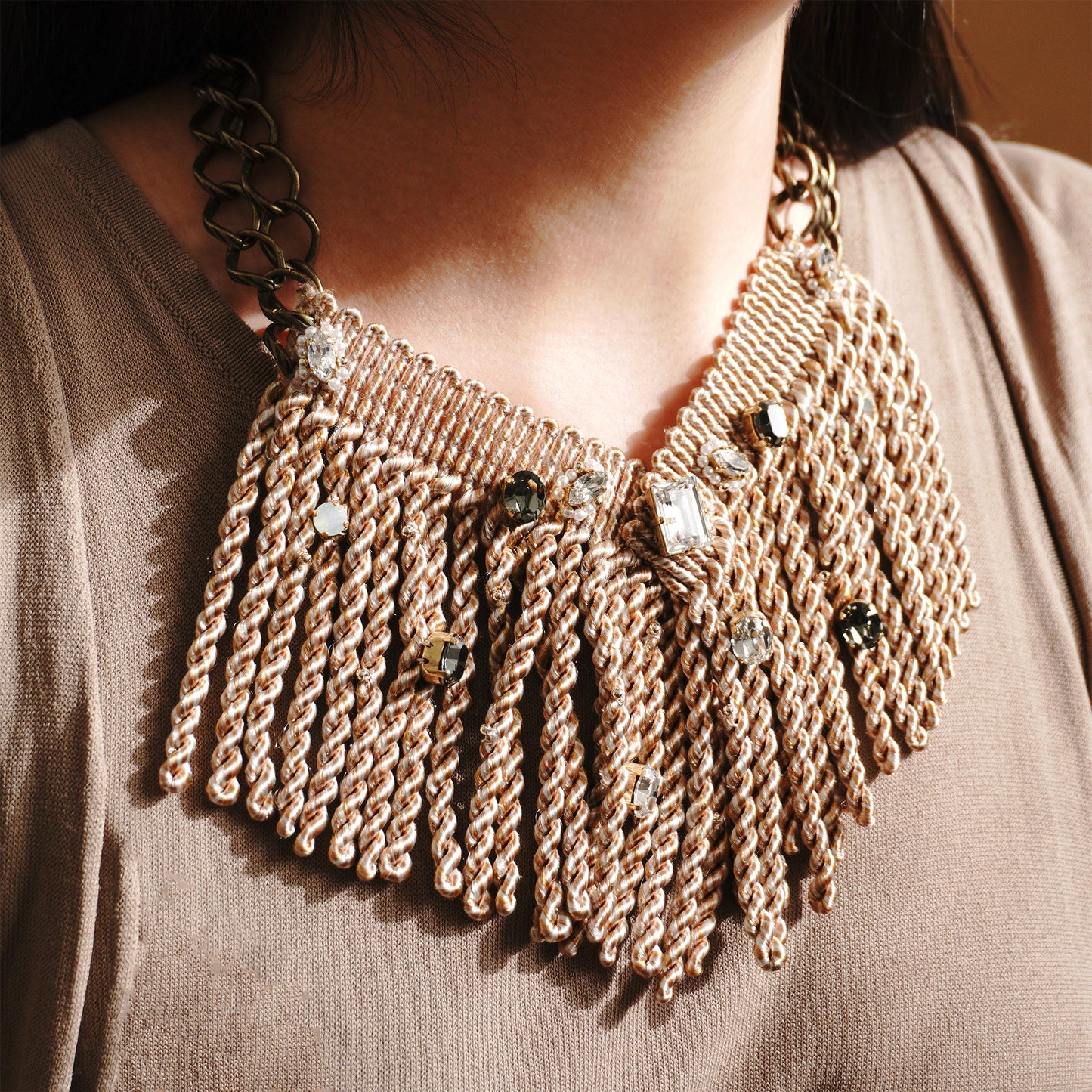 TURKISH WIND FRINGE NECKLACE