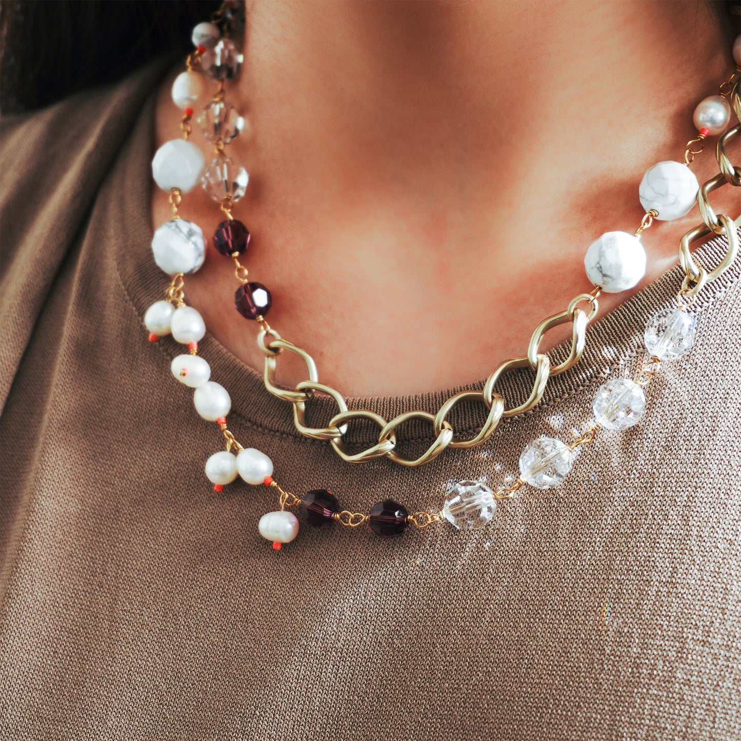 TURKISH WIND MIDDLE NECKLACE