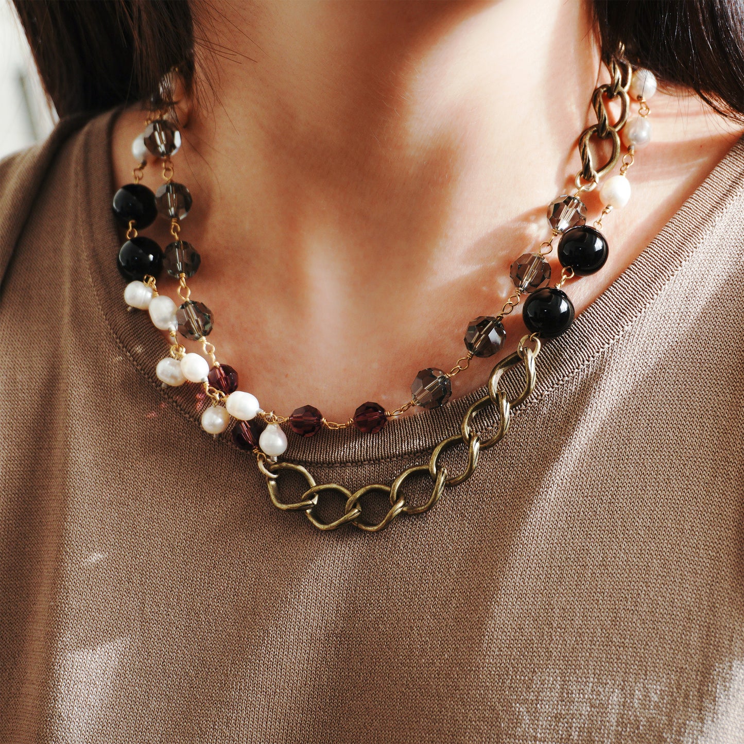 TURKISH WIND MIDDLE NECKLACE