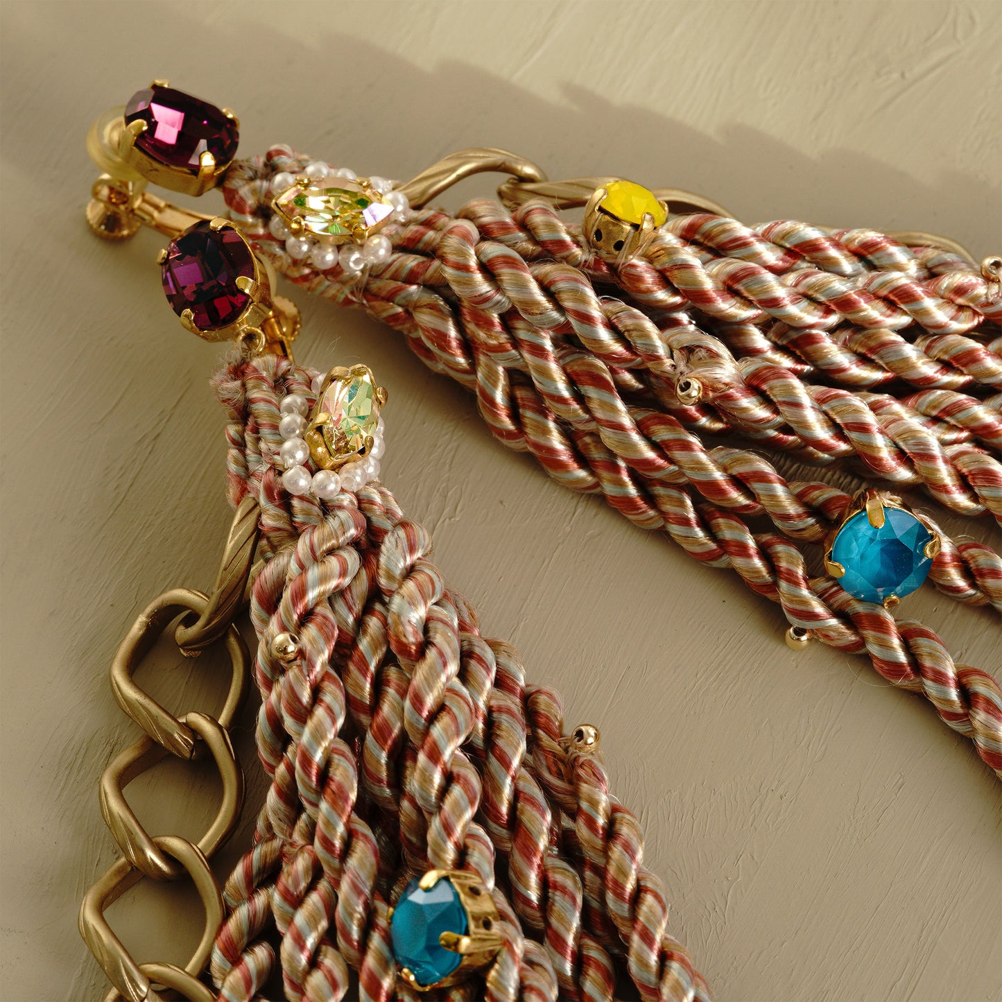 TURKISH WIND FRINGE PIERCE / EARRING
