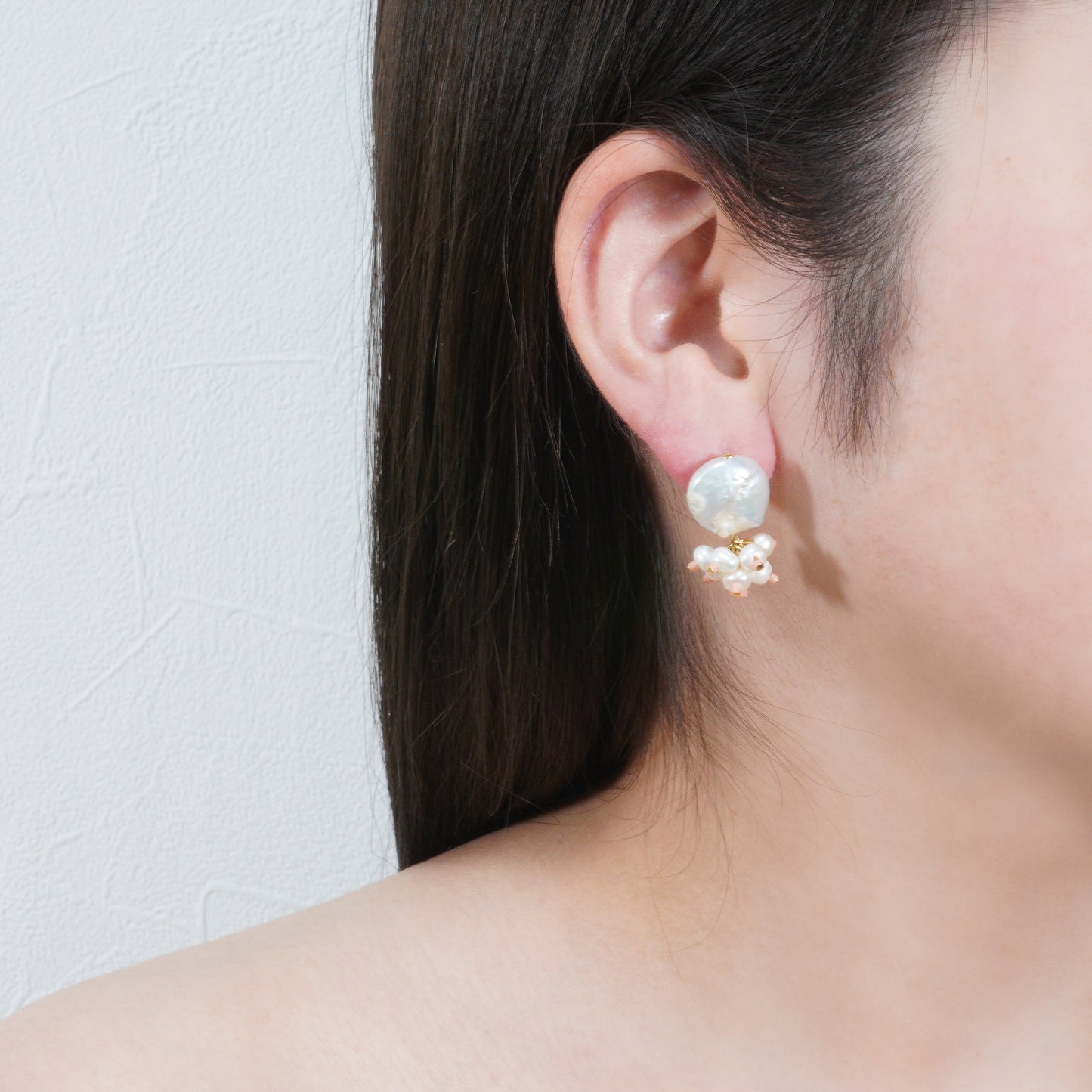 CANDY PEARL SHORT EARRING