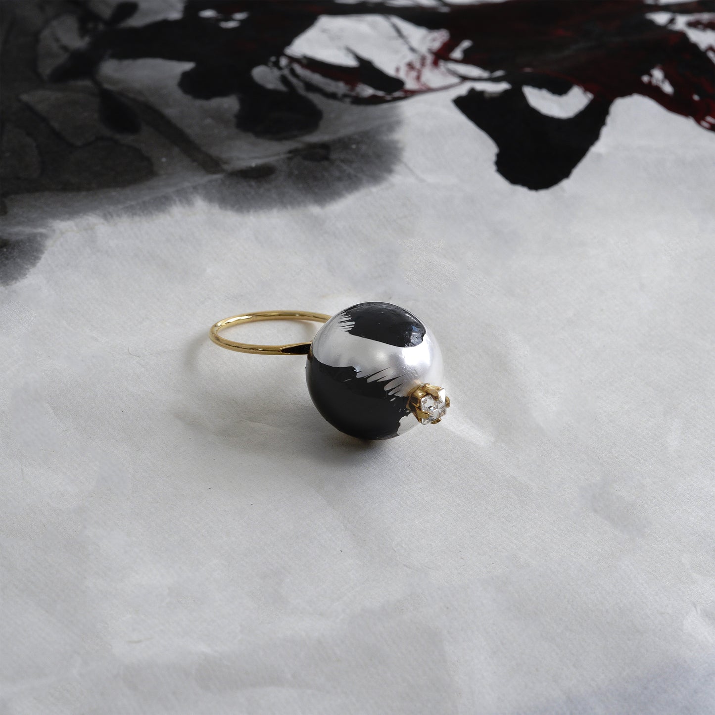 en【煌き】 ONESTONE RING 005