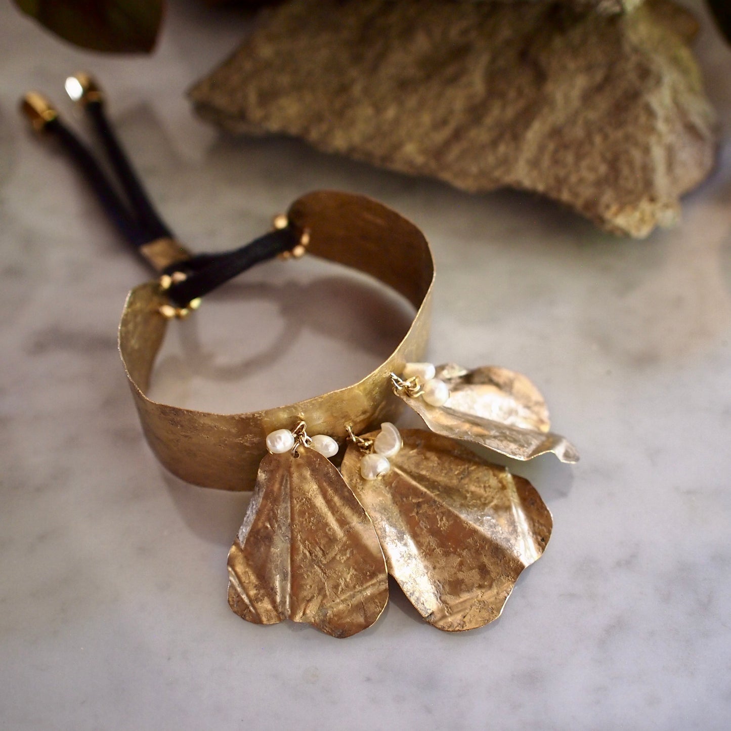 【FUSION】_ PETAL / Bangle Bracelet