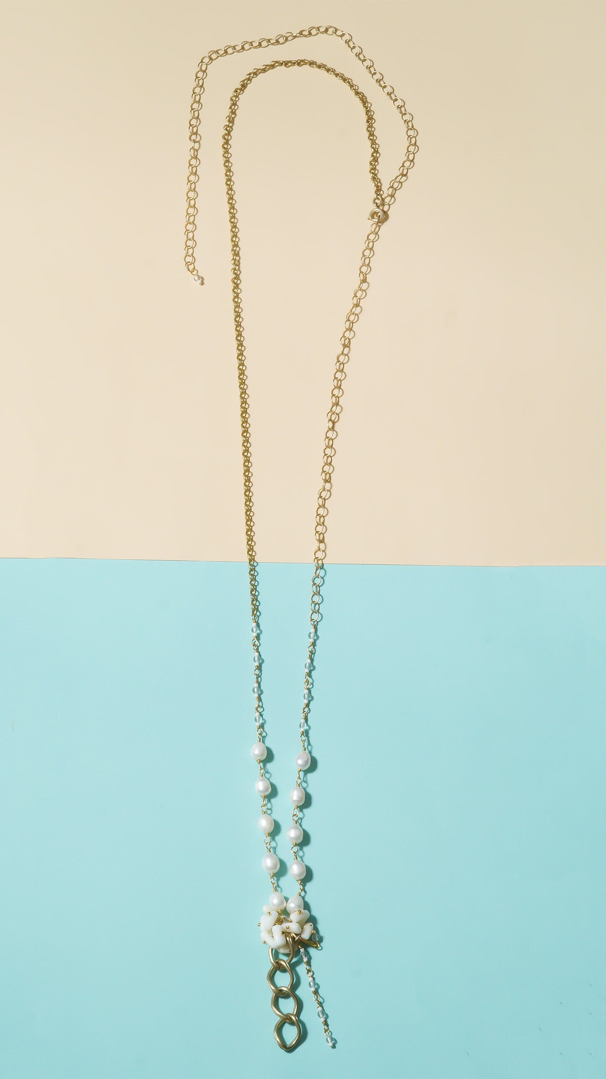 PEBBLY GARDEN PENDANT NECKLACE