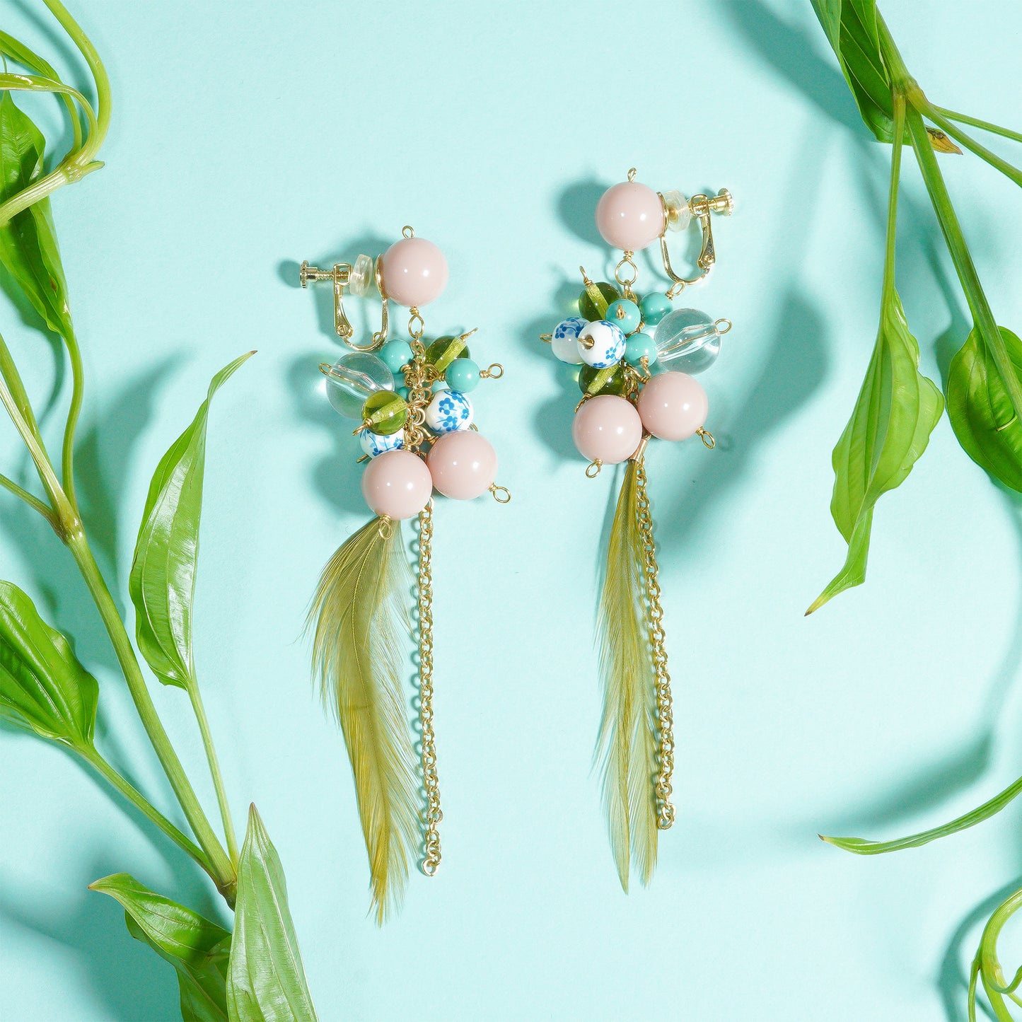 HoiAn FEATHER EARRING