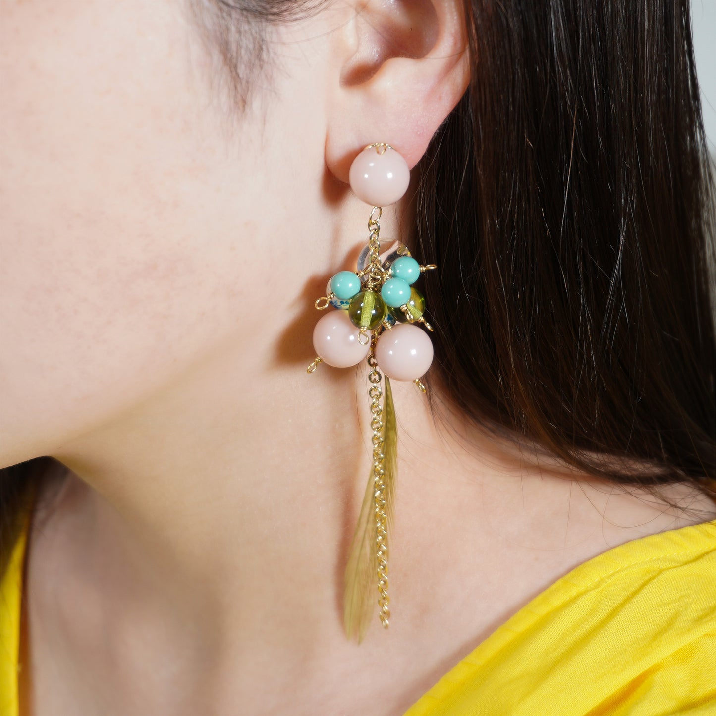 HoiAn FEATHER EARRING