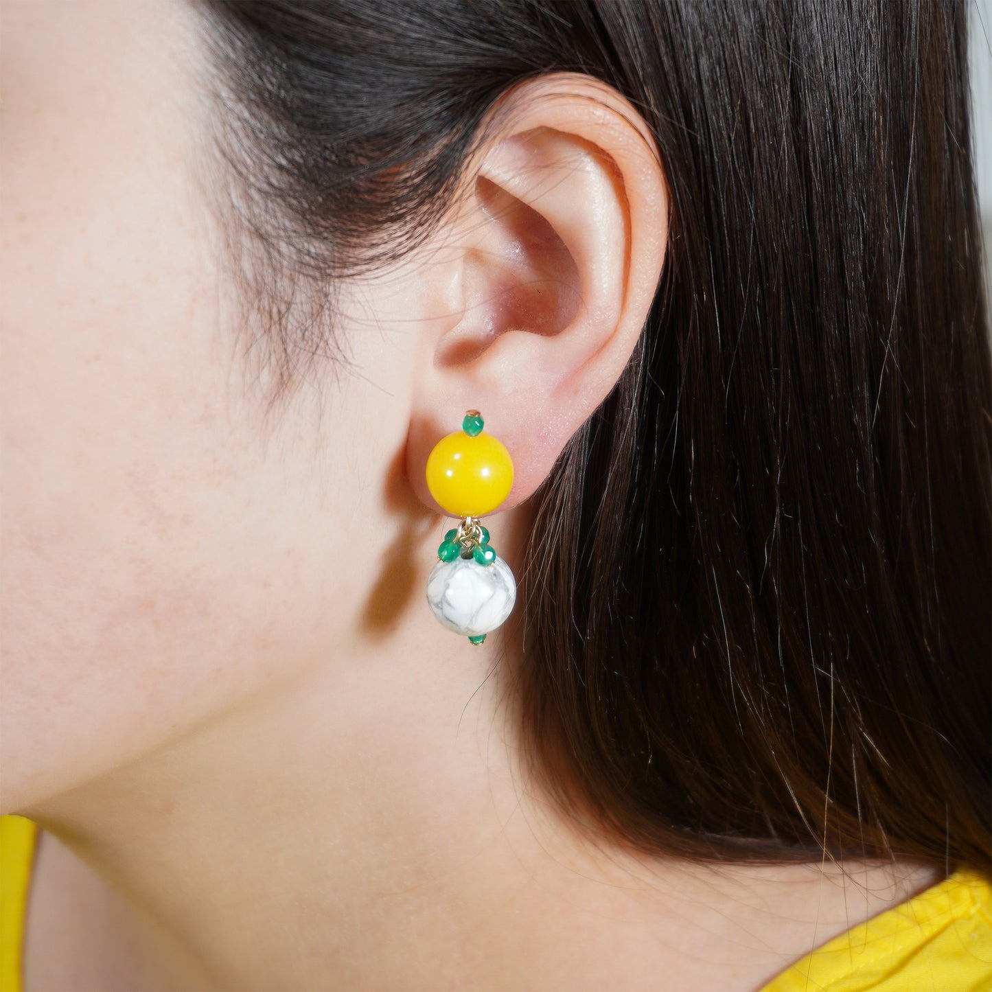 HoiAn PONPON EARRING