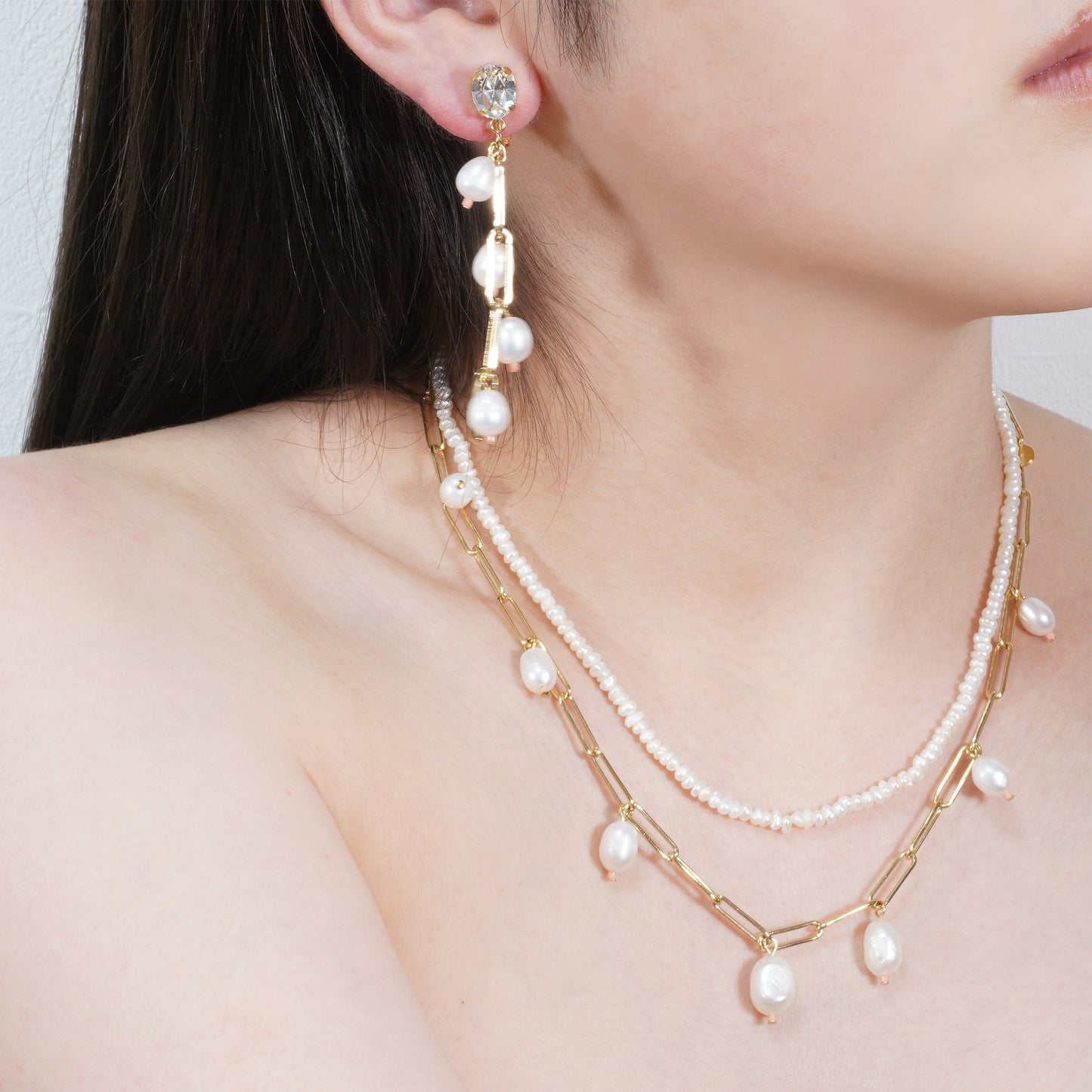 CANDY LILY PEARL NECKLACE
