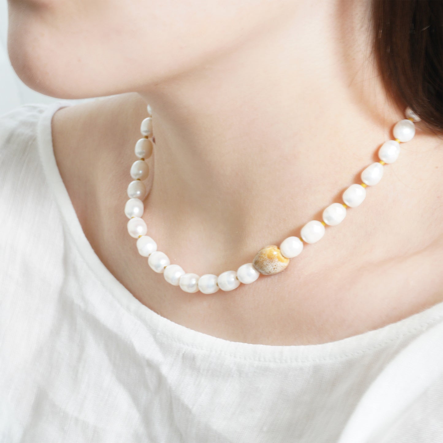 NOSTALGIA PEARL NECKLACE