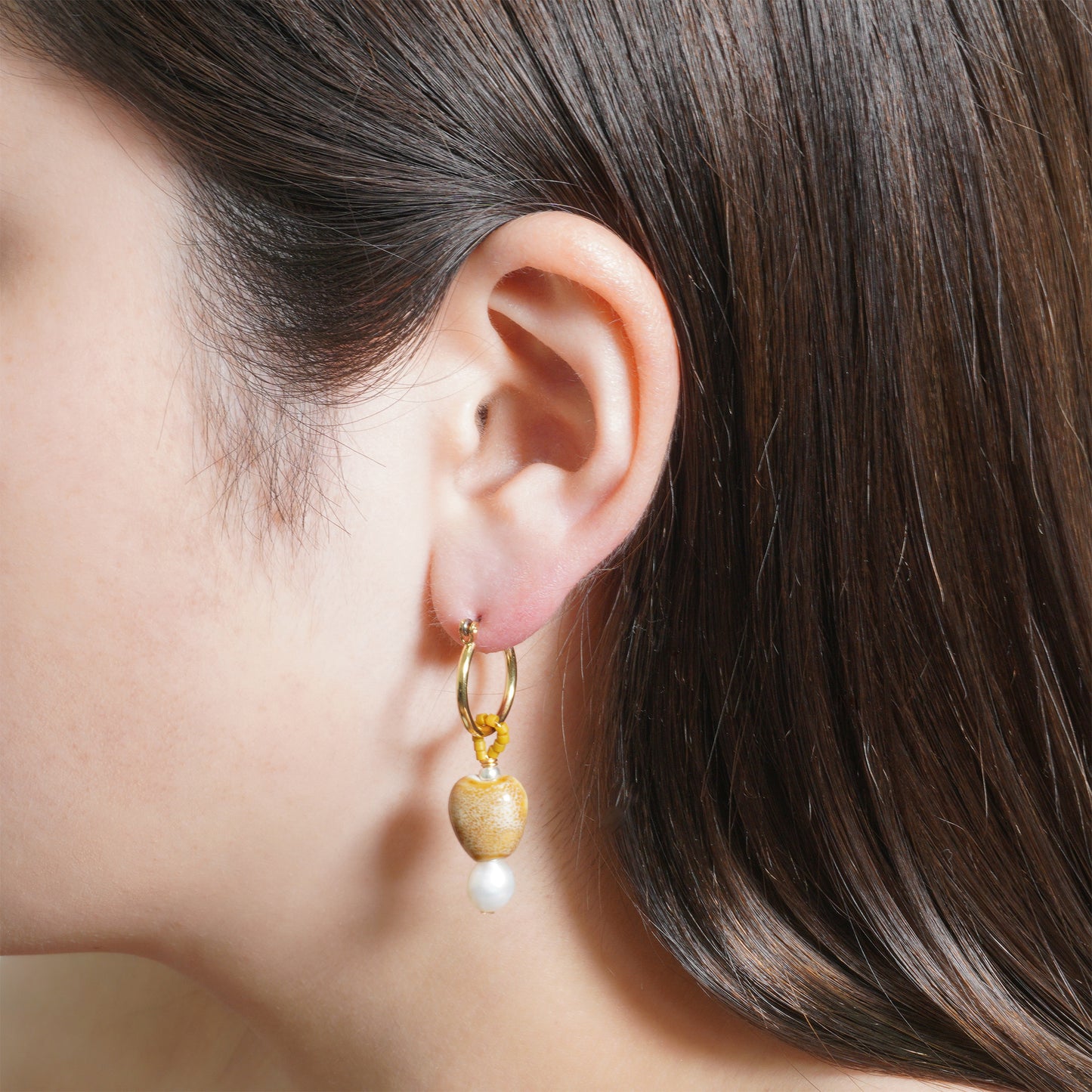 NOSTALGIA 2WAY HOOP PIERCE