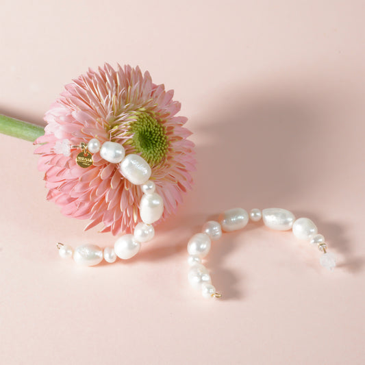 CANDY PEARL HOOP PIERCE_L