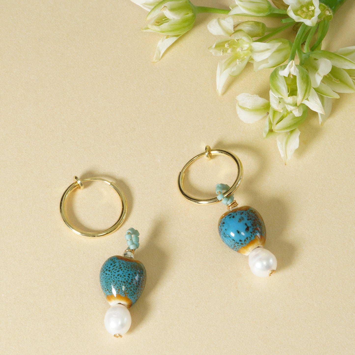 NOSTALGIA 2WAY HOOP EARRING