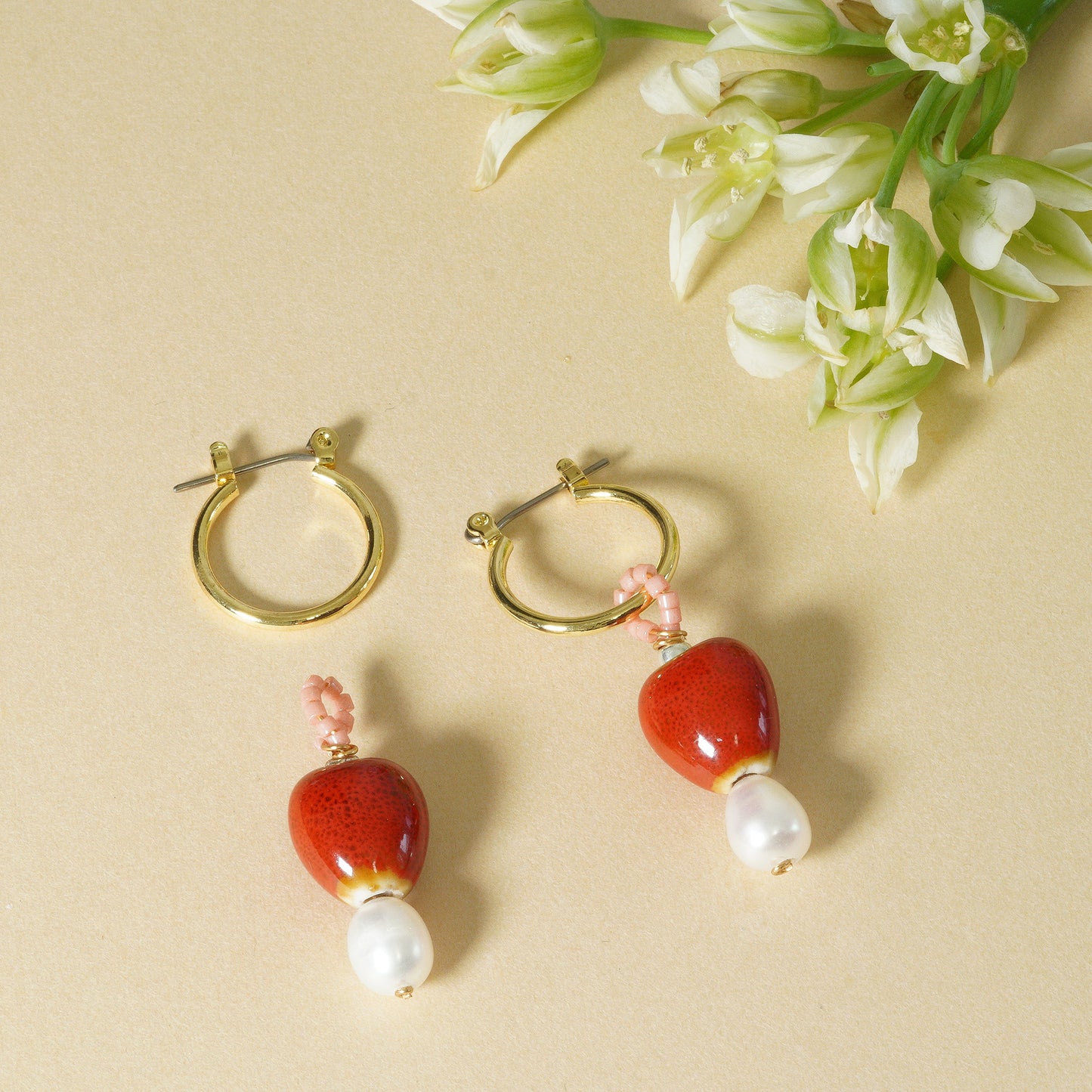 NOSTALGIA 2WAY HOOP PIERCE