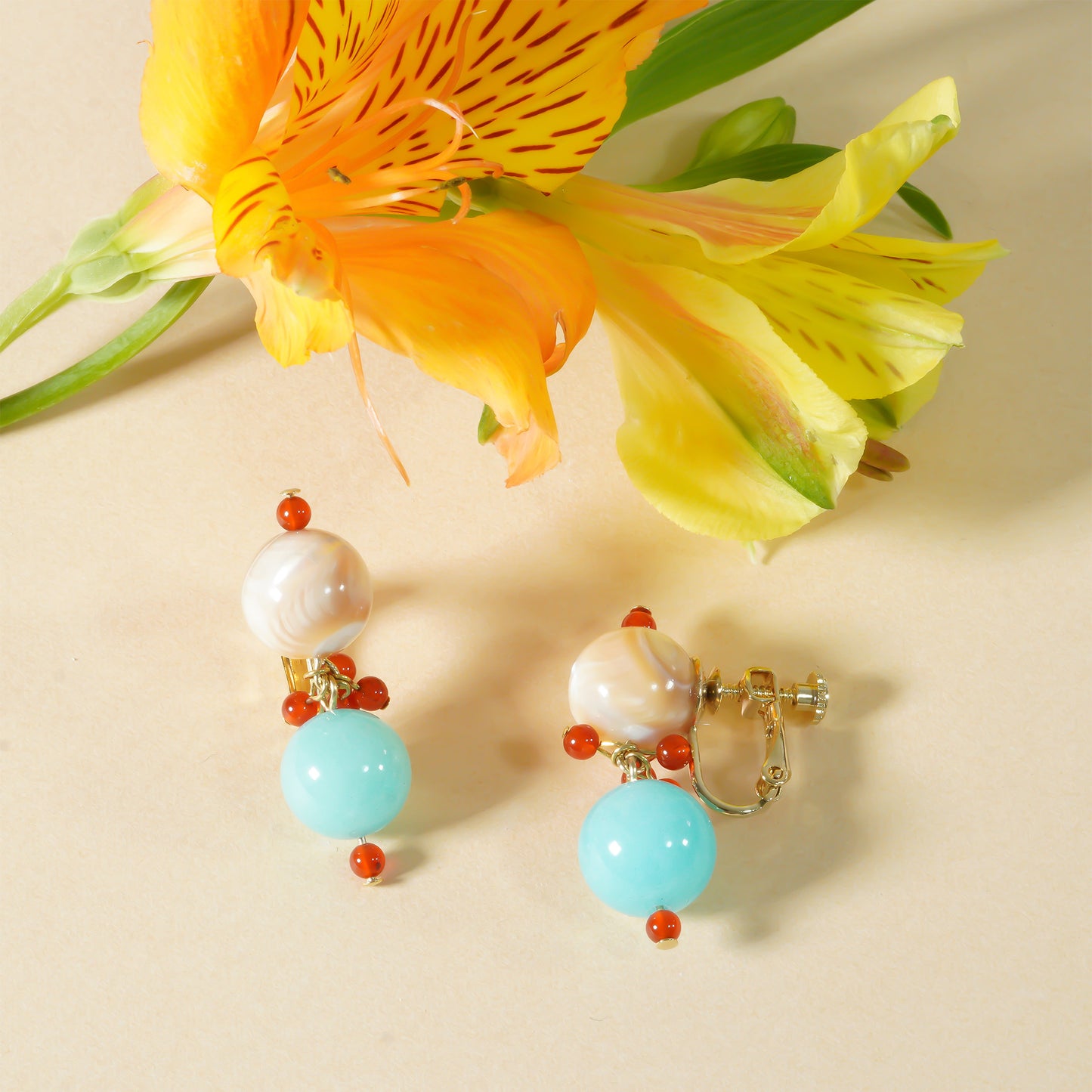 HoiAn PONPON EARRING