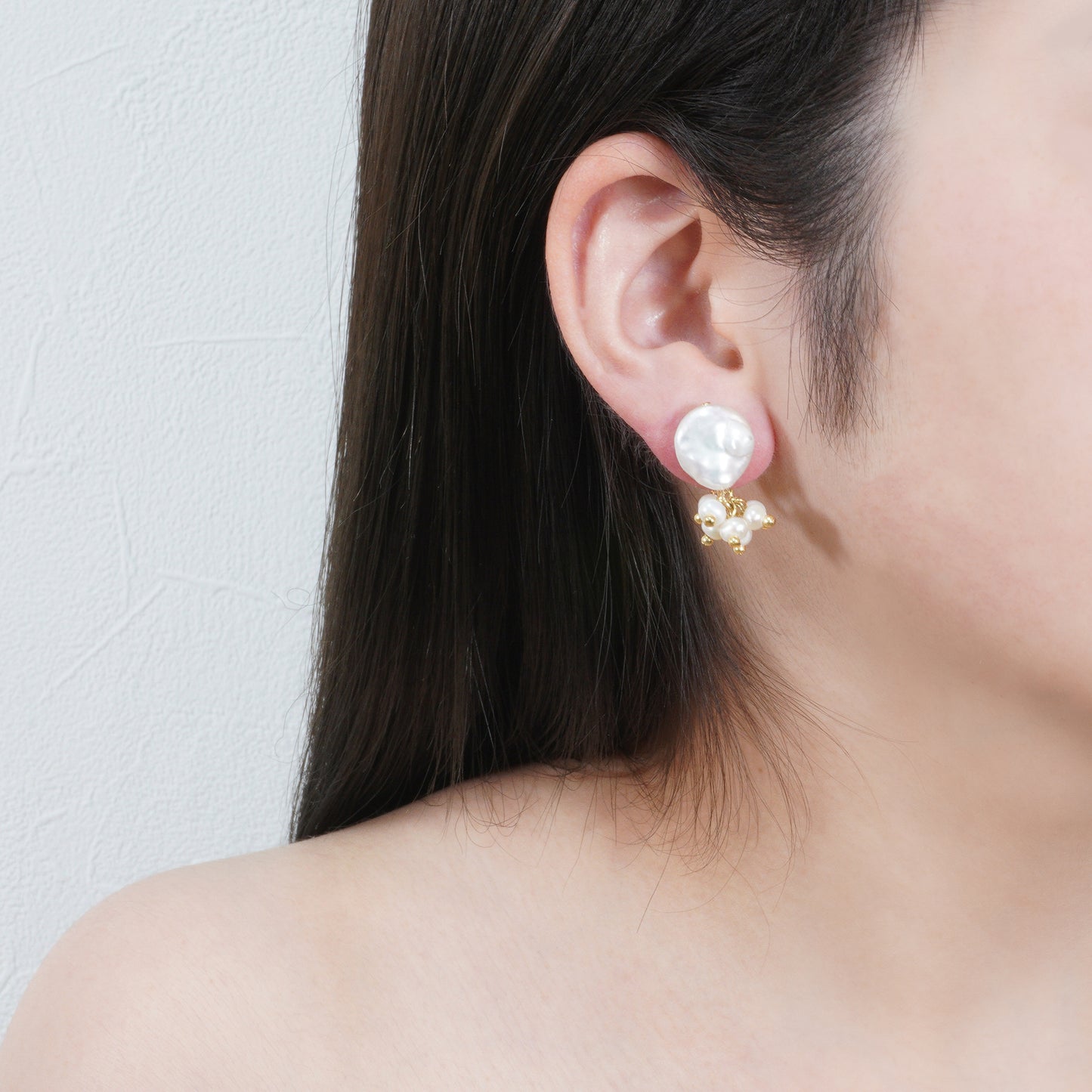 CANDY PEARL SHORT EARRING
